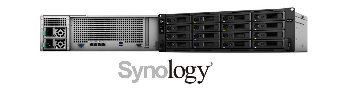 Synology RS2818RP +, NAS server 336TB com armazenamento escalável 