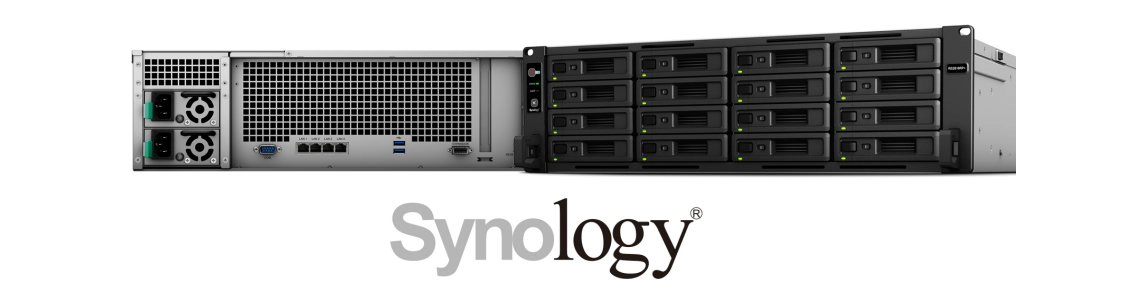 Synology RS2818RP +, NAS server 120TB com armazenamento escalável 