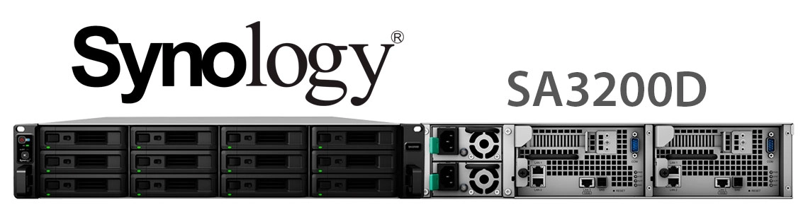 SA3200D com alta capacidade de armazenamento