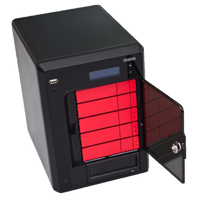 T5R Imation, um NAS Server com 5 discos e drive RDX
