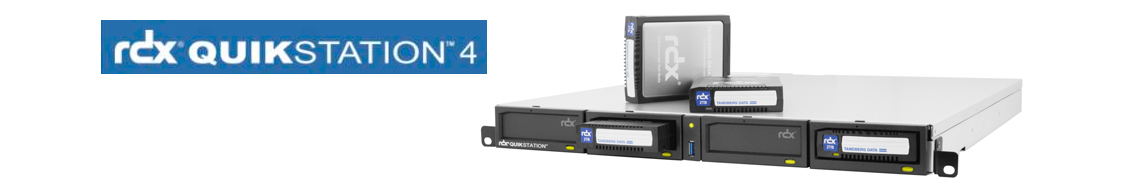 RDX QuikStation 4 Drives Rackmount 8920-RDX Tandberg Data