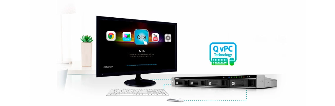 Tecnologia QNAP QvPC presente no TS-451U