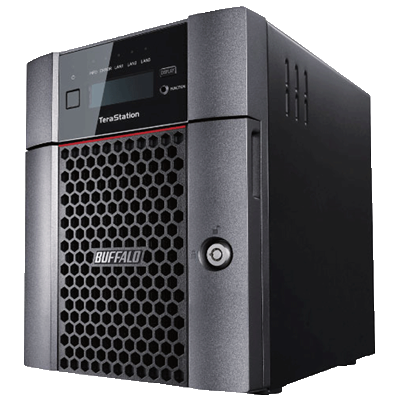Storage NAS 32TB Buffalo TS5410DN3204 , alta performance e segurança