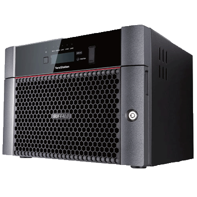 TeraStation 5810DN 64TB, um Network Attached Storage de alta velocidade