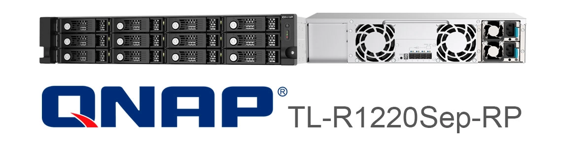 TL-R1220Sep-RP, gabinete de expansão SAS de 12 Gb/s com encadeamento em série