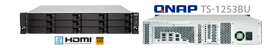 TS-1253BU, Storage NAS rackmount para virtualização