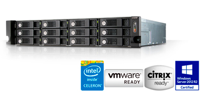 TS-1253U-RP 60TB Storage NAS para compartilhamento e backup