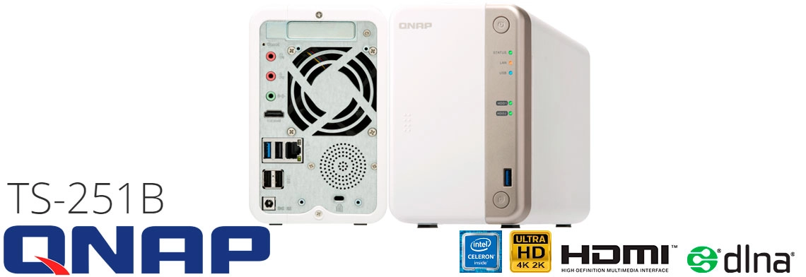 TS-251B 36TB Qnap, um NAS e media center doméstico