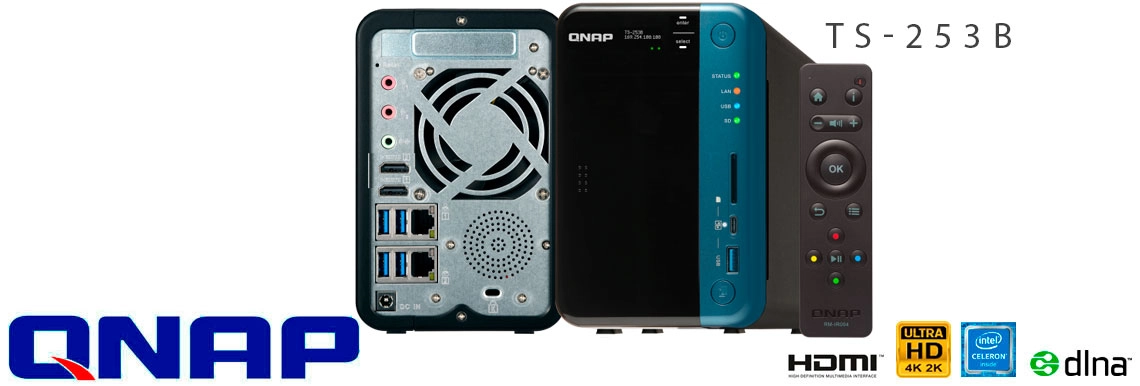 TS-253B Qnap, Storage NAS doméstico com 20TB de capacidade!