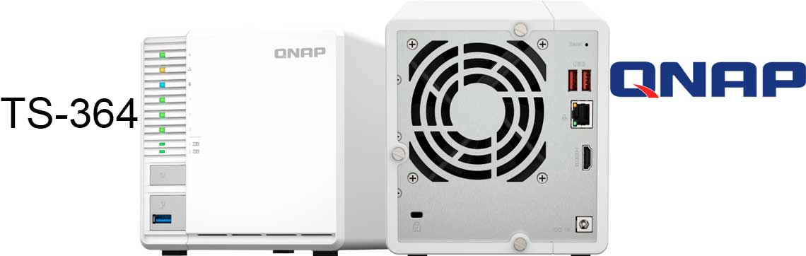 TS-364 3TB Qnap, um servidor multimídia de alta performance