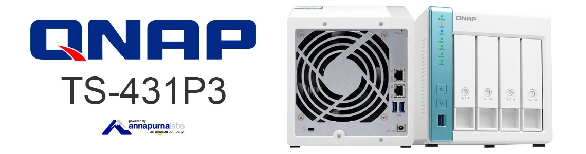 TS-431P3 Qnap, um NAS desktop com CPU quad-core e criptografia