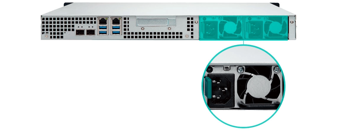 TS-432XU-RP 24TB com fonte redundante