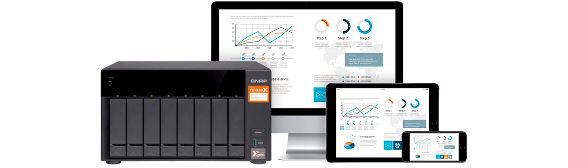 TS-832X, NAS para compartilhamento e sincronização de arquivos