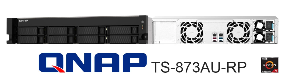 TS-873AU-RP 64TB Qnap, um servidor NAS de alto desempenho