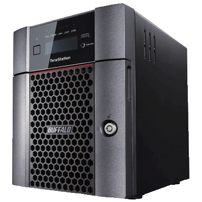 Storage 8TB Buffalo TS5410DN0804, alta performance e segurança