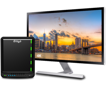 Drobo 5D, um Direct Attached Storage simples de usar