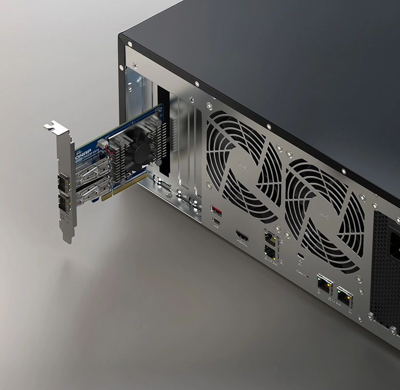 Turbine o servidor com slots PCIe Gen 4