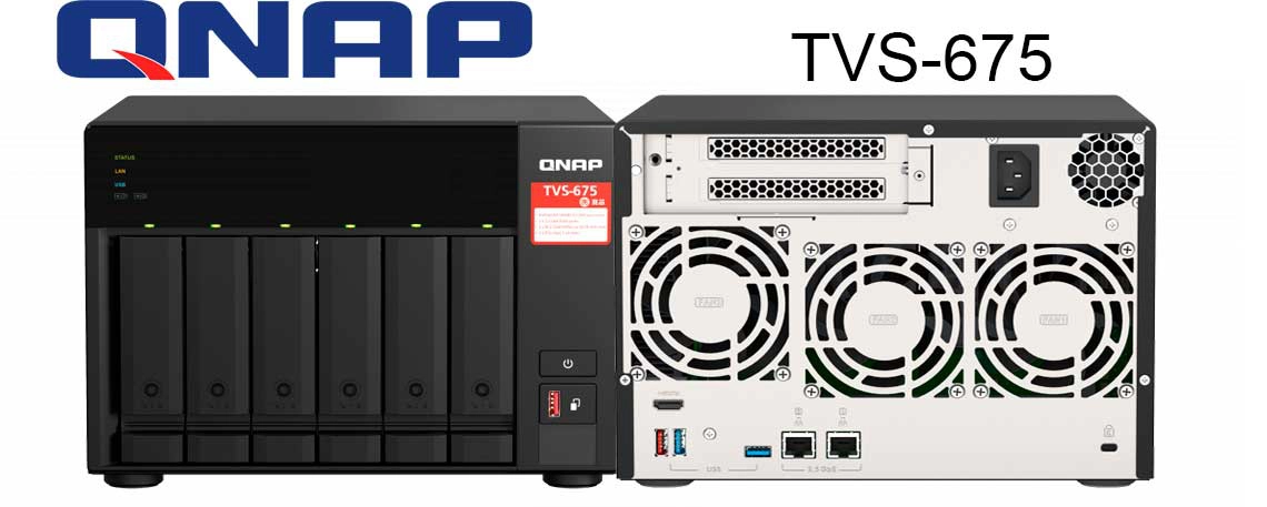 TVS-675, NAS 6 baias com aplicativos multimídia