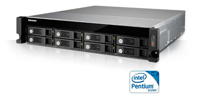 TVS-871U-RP Qnap, um storage NAS 8 baias 64TB para rack