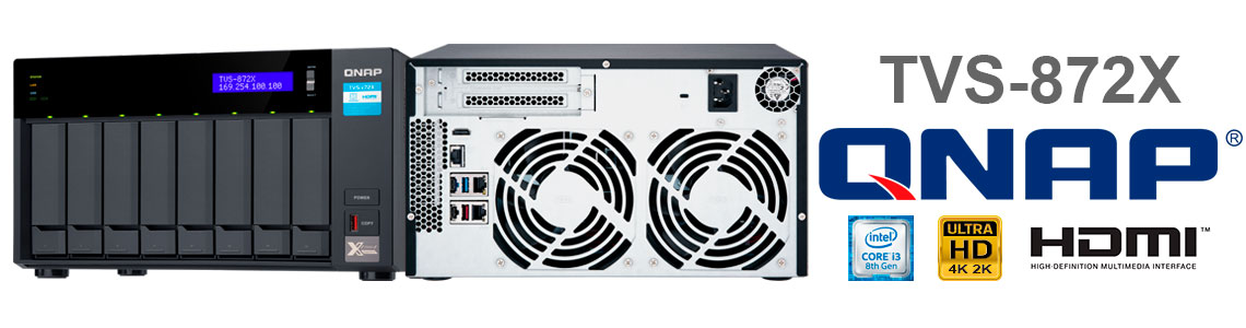 TVS-872X 80TB Qnap, um Hybrid Flash Array com SSD M.2 NVMe