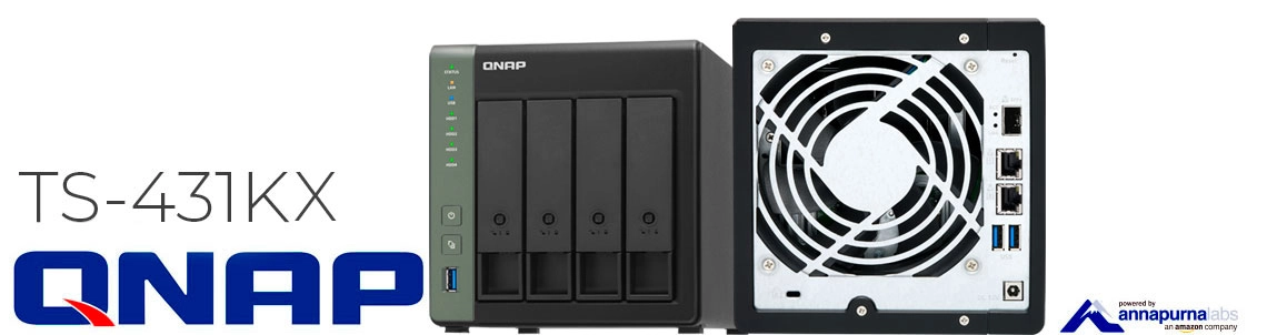 Storage NAS 4 baias 24TB para pequenas empresas e escritórios