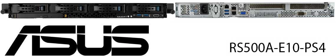 Um server rack 1U de alta performance