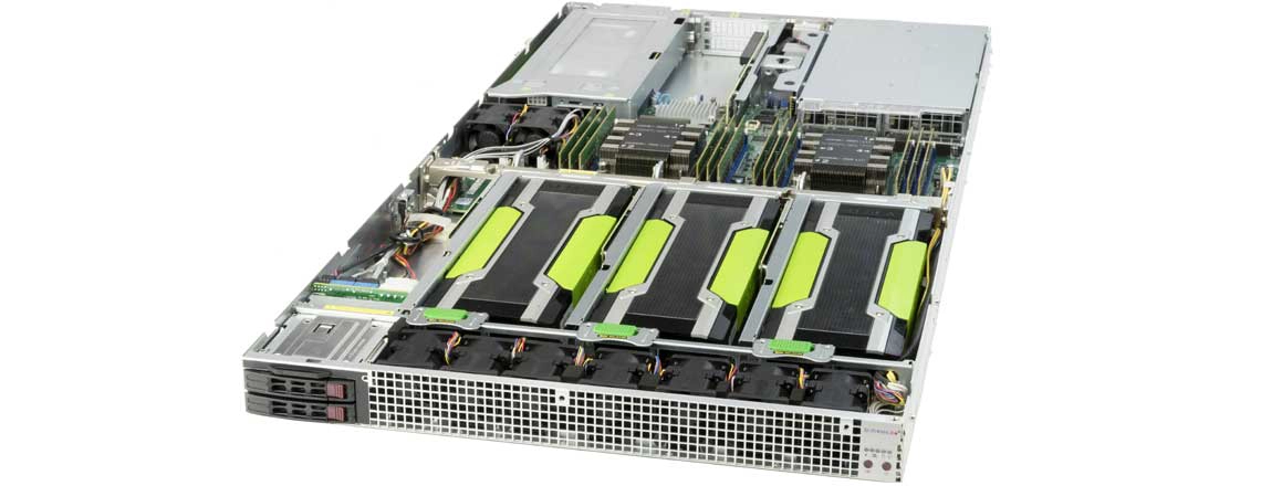 Um servidor GPU econômico e escalável