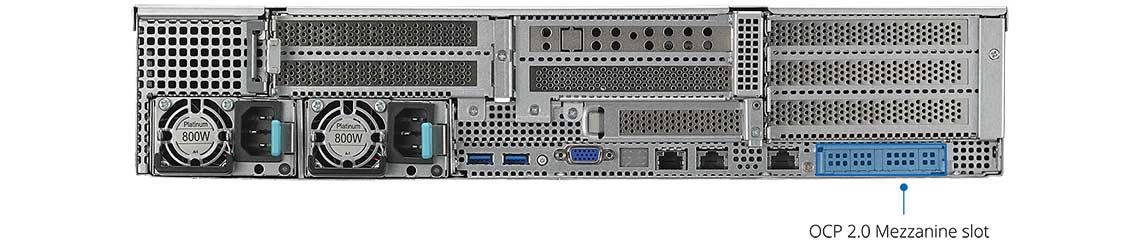 Um servidor rack voltado para HPC