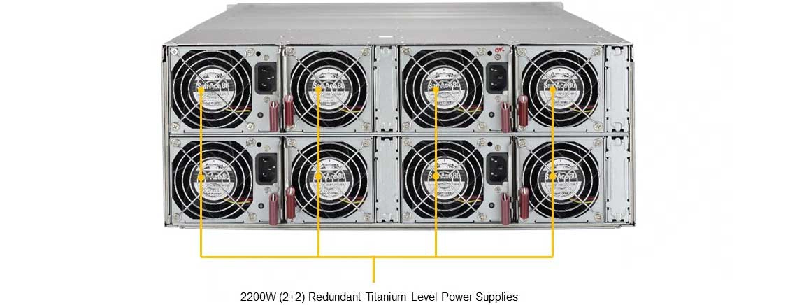 Um servidor rackmount de baixo consumo de energia