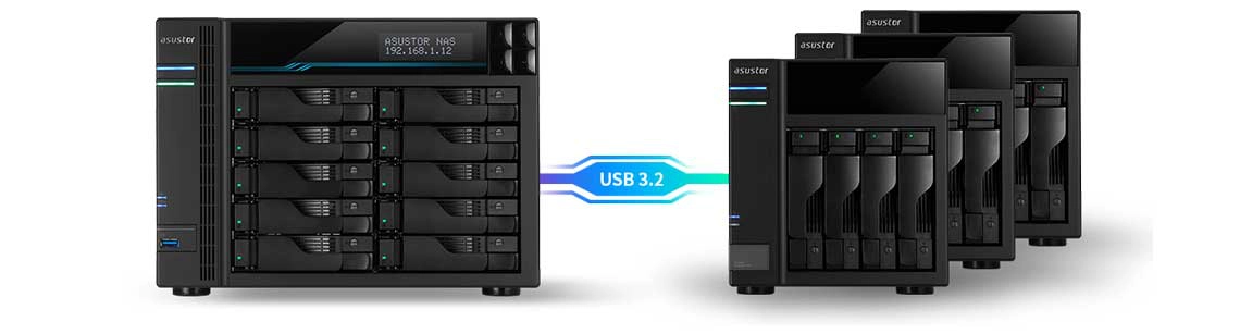 Um storage NAS flexível com Cache SSD