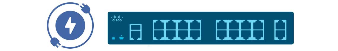 Um switch com menor consumo de energia