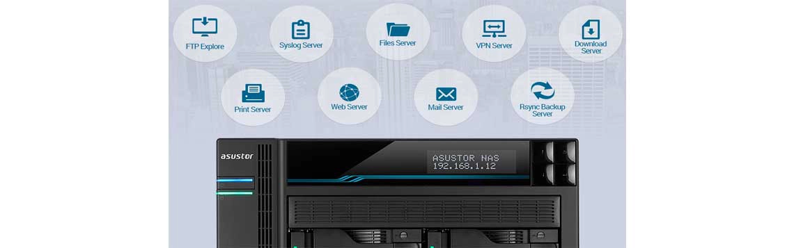Versatilidade para um NAS corporativo