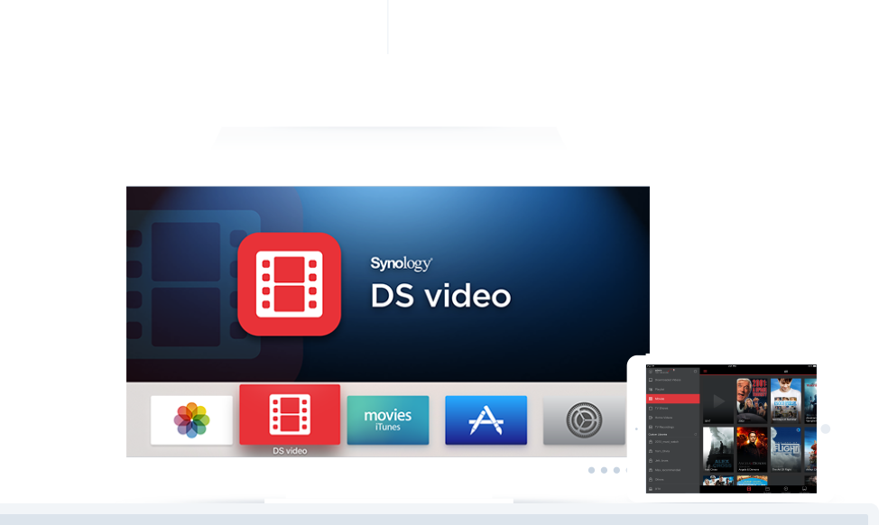 DS418PLAY 32TB Vídeos em resolução Ultra HD sem perda de performance