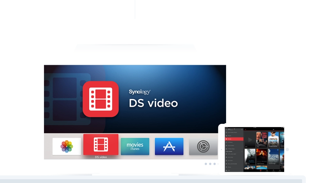 DS418PLAY 4TB Vídeos em resolução Ultra HD sem perda de performance