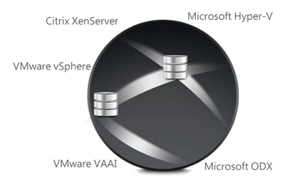 Virtualização storage 4 baias para rack