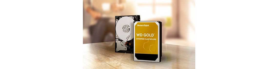 WD Gold 8TB para alta capacidade de armazenamento