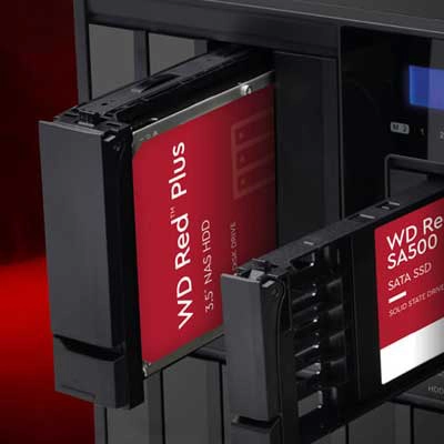 WD Red Plus Ideal para servidores e NAS