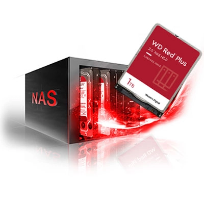 WD Red Plus Ideal para servidores e NAS
